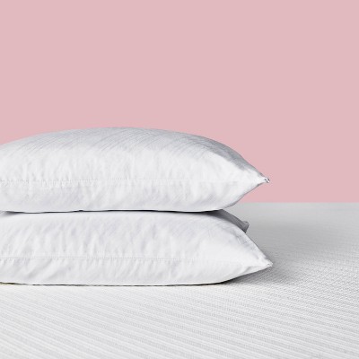 King White Gel Memory Foam Cooling Pillow Set