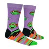 Odd Sox, Nickelodeon TMNT Teenage Mutant Ninja Turtles, 90's Cartoon, Fun Socks - 3 of 4