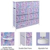 Sorbus Dresser with 9 Drawers - Furniture Storage Chest Tower Unit for Bedroom, Closet, etc - Steel Frame, Wood Top, Fabric Bins - 4 of 4