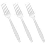 Smarty Had A Party White Plastic Disposable Forks (1000 Forks)