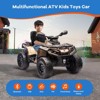 2 Seater Ride On ATV for Kids, 24V Ride On Toy Car with Leather Seat, EVE Wheels, LED Lights, 2WD/4WD Power - 4 of 4