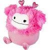 Squishmallows Pink Bigfoot - 10" Caparinne The Pink Bigfoot Plush - Collectible Soft & Squishy Stuffed Animal Toy - Gift for Kids, Girls & Boys - 3 of 4