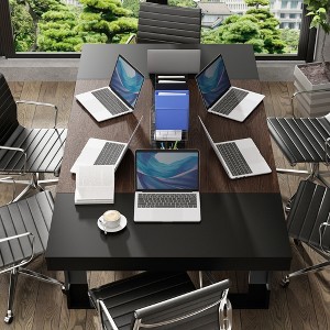 Famapy Modern Wood Office Conference Meeting Room Desk - 1 of 4