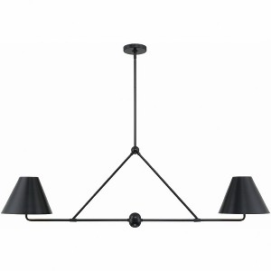Crystorama Lighting Xavier 4 - Light Chandelier in  Matte Black - 1 of 4
