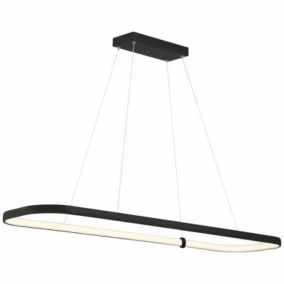 Access Lighting Ravello 1 - Light Pendant in  Matte Black