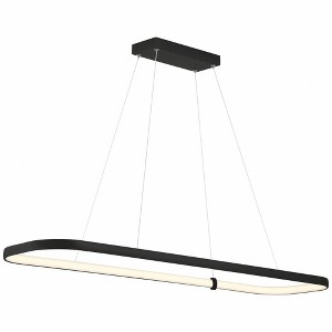 Access Lighting Ravello 1 - Light Pendant in  Matte Black - 1 of 4