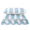 Great Bay Home Coastal Beach Reversible Quilt Set With Shams (king ...