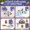 Aoibox Nativity Advent Calendar 24 Piece Building Block Set Christmas Countdown Nativity Scene Figures Educational Holiday Toy for Kids - 3 of 4