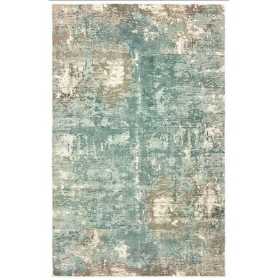 Oriental Weavers Formations 70005 Blue/ Grey Indoor Area Rug - 2'6" x 10'