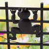 15 Panels 8ft(L) x24in(H) Decorative Garden Fence Animal Barrier Fence,T Shape Flower Bed Fencing Barrier,Frog Pattern - 4 of 4