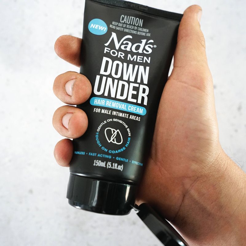 Nad&#39;s For Men Down Under Hair Removal Cream - 5.1oz, 4 of 6
