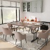 71 Inch Large Rectangular Dining Table for 4-6 People,Dining Room Furniture for Apartments, Vintage, Easy Assembly - 4 of 4