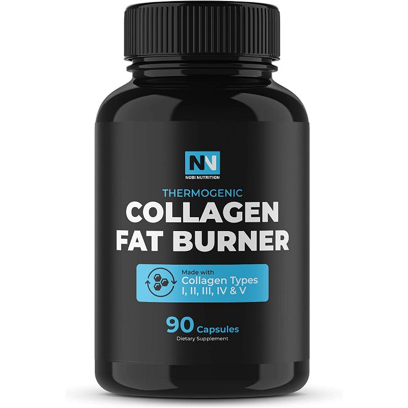 Multi Collagen Fat Burner Capsules, Nobi Nutrition, 90ct, 1 of 4