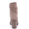 Bianca Made in Italy Womens Suede Slouchy Ankle Boots by Alpine Swiss - 4 of 4