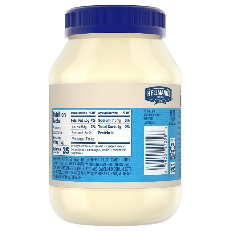 Hellmann's Light Mayonnaise Squeeze, 2 of 6
