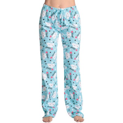  Palazzo Pajama Pants For Women 6990-10281-PUR-XS