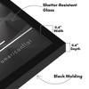 Americanflat 10x12 Picture Frame - Streamline Collection - Thin Border Photo Frame for Tabletop and Wall Display - Black - 3 of 4