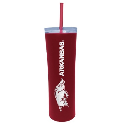 NCAA Arkansas Razorbacks 18oz Stainless Steel Skinny Tumbler