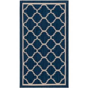 Courtyard CY6918 UV & Stain Resistant Non-Shedding Power Loomed Indoor/Outdoor Rugs - Safavieh - 1 of 4