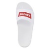 Levi's Mens Batwing Slide 2 Slip On Sandal Shoe, White, Size 10 - 2 of 4