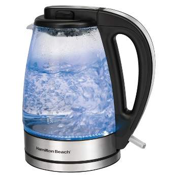 Taylor Swoden Electric Kettle with Tea Infuser, Small Electric Tea Kettle  with Keep Warm Function for Home and Office, Black