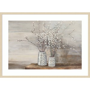 Amanti Art Willow Still Life with Designs by Julia Purinton Wood Framed Wall Art Print - 1 of 4