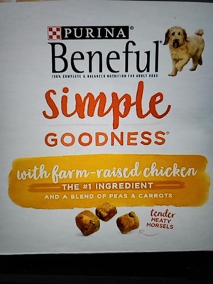 Purina Beneful Simple Goodness Farm raised Chicken Flavor Dry Dog