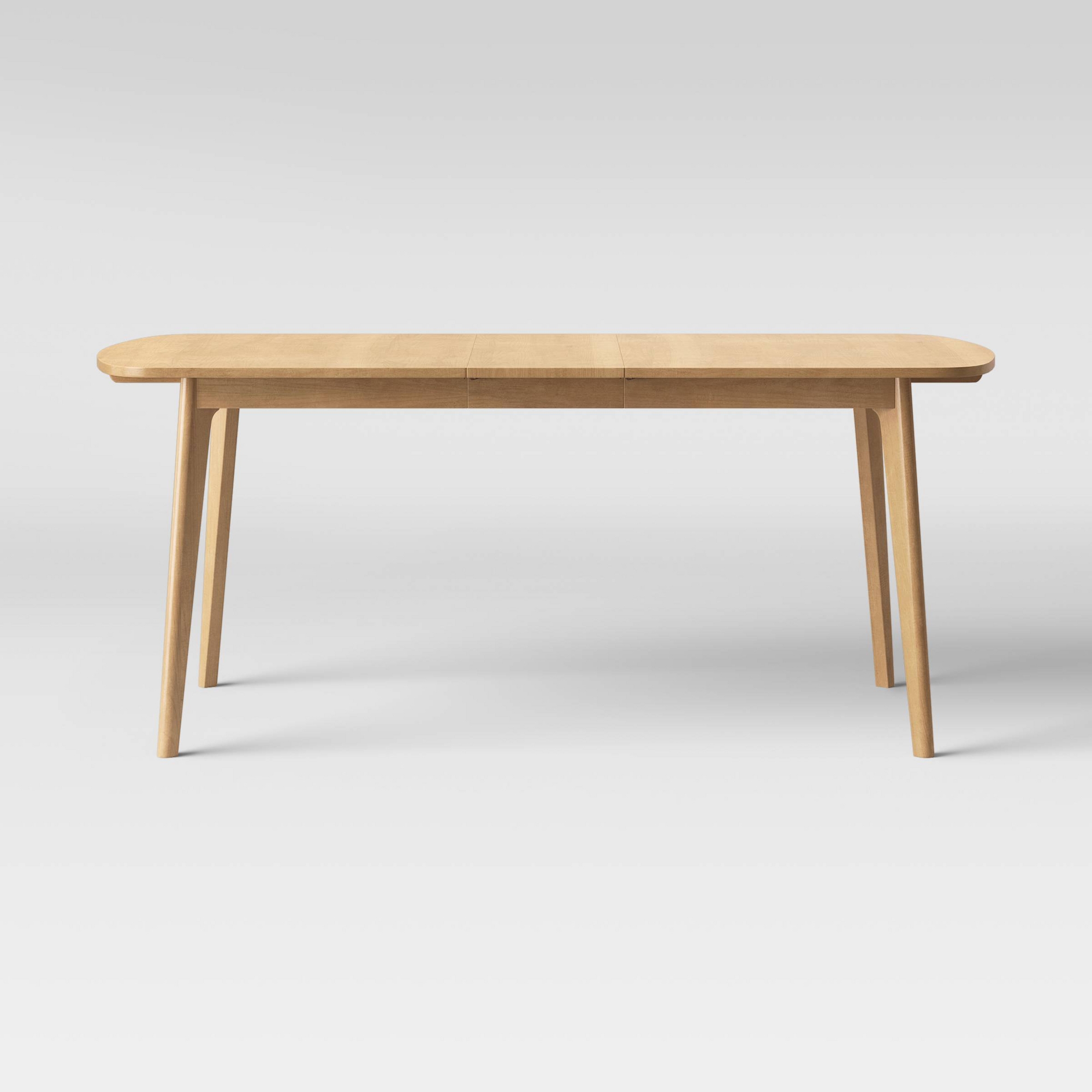 Astrid Mid Century Drop Leaf Dining Table Natural - Threshold™ (Assembly required)