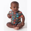 Gerber Buttery-Soft Snug Fit Short Sleeve Romper - 4 of 4