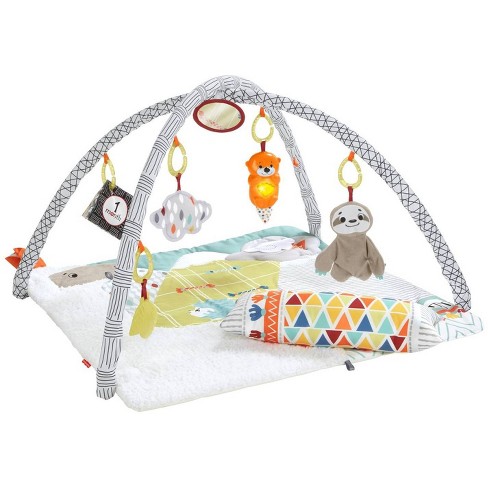 Fisher-price Activity City Gym To Jumbo Play Mat : Target