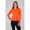 90 Degree By Reflex Womens Seamless Zaia Long Sleeve Active Shirt - 2 of 3