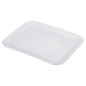 Unique Bargains Plastic Rectangle Reusable Fast Food Dining Areas Serving Trays - 1 of 4