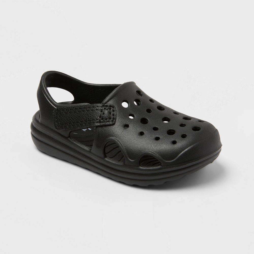 Toddler Atlas Closed Toe Sandals - Cat & Jack™ Jet Black 5T