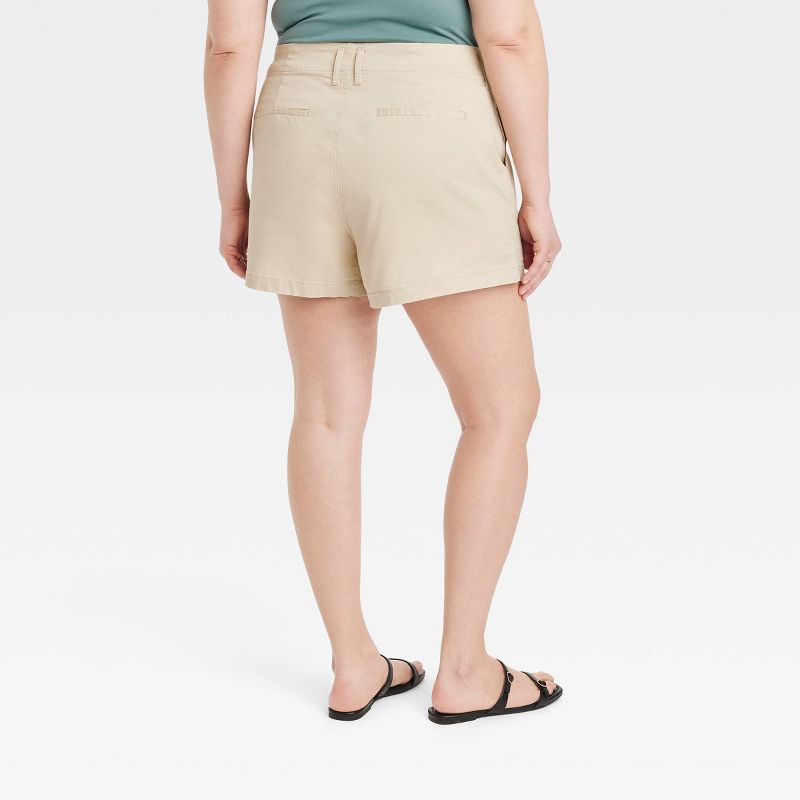 Women's High-Rise Everyday Chino Shorts - A New Day™, 3 of 9