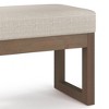 NicBex Modern Soft Cushion Small Footstool Ottoman Bench with U-Shaped Legs,Upholstered Shoe Bench for Living Room,Bedroom,Entryway - 4 of 4