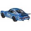 1975 Porsche 911 Carrera RSR 3.0 #6 "Kremer Racing - Wallys Jeans" Blue 1/64 Diecast Model Car by Paragon - 3 of 4