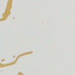 white, gold tone