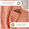 Folkulture 50"X 60" Chennile Throw - Cozy Blush - 4 of 4