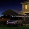 EROMMY Carports, Waterproof & UV Protected Garage, Outdoor Canopy - 2 of 4