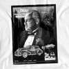 Godfather Corleone Poster Adult T-Shirt White - 2 of 4