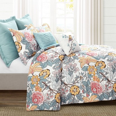 Blue And Yellow Comforter Target, Blue Yellow Bedspreads Queen