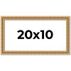 PosterPalooza | Panoramic Refined Gold Picture Frame - UV Acrylic, Foam Board Backing, Hanging Hardware - 2 of 4