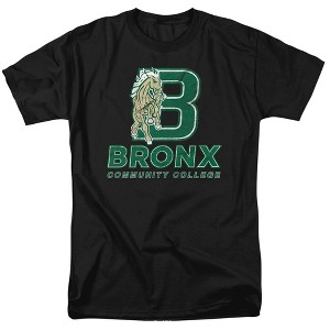 Men's Bronx Community College Official Distressed Primary Logo T-Shirt - 1 of 4