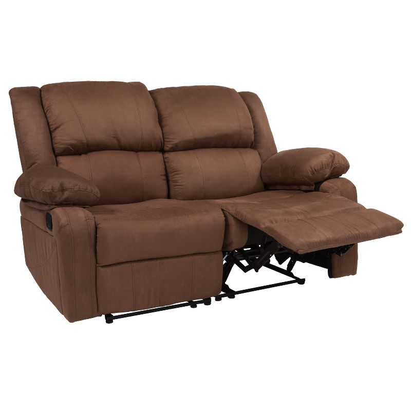 Flash Furniture Harmony Series Loveseat with Two Built-In Recliners, 6 of 12