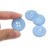 Unique Bargains Resin Craft DIY Round Flat 4-Hole Replacement Sewing Buttons 10 Pcs - 4 of 4