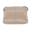 CTM Women's Leather Shoulder Bag Purse with Side Organizer - 2 of 4