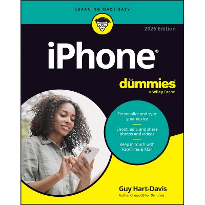 IPhone for Dummies, 2026 Edition - 17th Edition by  Guy Hart-Davis (Paperback)