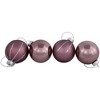 Northlight Shiny and Matte Christmas Glass Ball Ornaments - 2.25" (55mm) - Pink - 24ct - 4 of 4