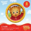 Treasures Gifted Daniel Tiger Dessert Plates 7in - Disposable Paper Plates - Daniel Tiger Birthday Party Supplies - 2 of 4
