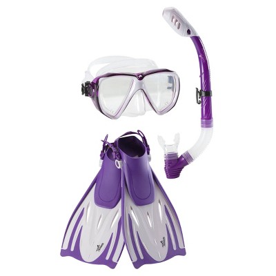 speedo dive snorkel set